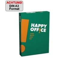 Igepa Kopierpapier Happy Office 809B80B A3 80g hf ws 500 Bl./Pack.
