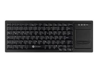 GETT Cleantype Xtra Touch WL kabellose Tastatur mit Touchpad Farbe schwarz Layout