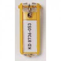 DURABLE Schlüsselanhänger KEY CLIP 195700 sortiert 6 St./Pack.
