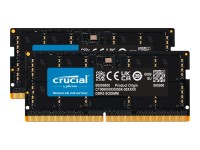 Crucial - DDR5 - Kit - 64 GB: 2 x 32 GB - SO DIMM 262-PIN - 4800 MHz / PC5-38400 - CL40 - 1.1 V - ungepuffert - non-ECC