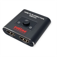 ROLINE Bidirektion.HDMI-Umschalter 2fach 1 2 und 2 1