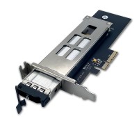 FANTEC NVMePCIe-WL-TR-1 - Schnittstellenadapter - M.2 - PCIe 4.0 x4 (NVMe) - Low-Profile - PCIe 4.0 x4
