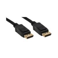 InLine - DisplayPort-Kabel - DisplayPort (M) zu DisplayPort (M) - 5 m - geformt - Schwarz