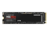 Samsung 990 PRO MZ-V9P2T0BW - SSD - verschlüsselt - 2 TB - intern - M.2 2280 - PCIe 4.0 x4 (NVMe) - 256-Bit-AES - TCG Opal Encryption 2.0