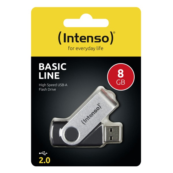 Intenso Basic Line - USB-Flash-Laufwerk - 8 GB - USB 2.0