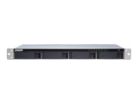 QNAP TS-431XeU - NAS-Server - 4 Schächte - Rack - einbaufähig - SATA 6Gb/s - RAID 0, 1, 5, 6, 10, JBOD, 5 Hot Spare - RAM 2 GB - Gigabit Ethernet / 10 Gigabit Ethernet - iSCSI - 1U