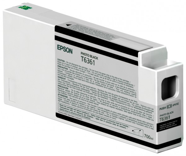 Epson UltraChrome HDR - 700 ml - Photo schwarz - Original - Tintenpatrone - für Stylus Pro 7700, Pro 7890, Pro 7900, Pro 9700, Pro 9890, Pro 9900, Pro WT7900