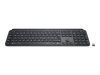 Logitech MX Keys - Tastatur - hinterleuchtet - Bluetooth - QWERTZ - Deutsch - Graphite