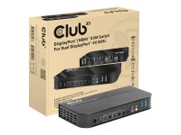 Club 3D CSV-7210 - KVM-/Audio-Switch - 2 x KVM/Audio - 1 lokaler Benutzer - Desktop
