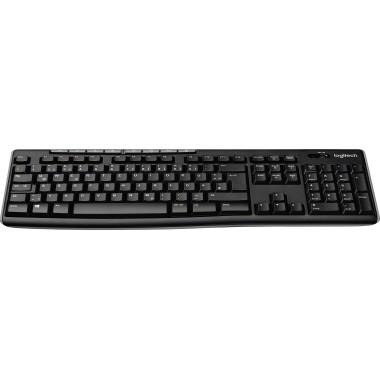 Logitech Wireless Keyboard K270 - Tastatur - kabellos - 2.4 GHz - Deutsch