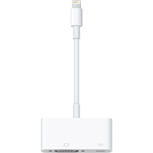 Apple - Adapterkabel - VGA - Lightning männlich zu 15 pin D-Sub (DB-15) weiblich - für iPad/iPhone/iPod (Lightning)