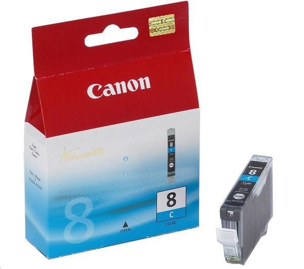 Canon CLI-8C - 13 ml - Cyan - Original - Blisterverpackung - Tintenbehälter - für PIXMA iP3500, iP4500, iP5300, MP510, MP520, MP610, MP960, MP970, MX700, MX850, Pro9000