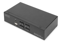 DIGITUS DS-12880 - KVM-/Audio-/USB-Switch - 4 x KVM port(s) - 1 lokaler Benutzer - Desktop