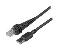 Honeywell - USB-Kabel - USB (M) bis USB (M) - 3.7 m - Schwarz - für Stratos 2700, 2700 Bioptic Scanner/Scale, 2753, 2753 Bioptic Scanner/Scale