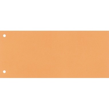 Trennstreifen 10,5x24cm Karton orange 100 St./Pack.
