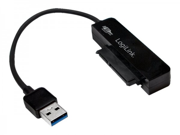 LogiLink Adapter - Speicher-Controller - 2.5" (6.4 cm) - SATA 6Gb/s - 600 MBps - USB 3.0