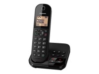 Panasonic KX-TGC420G - Schnurlostelefon - Anrufbeantworter mit Rufnummernanzeige - DECT - Schwarz