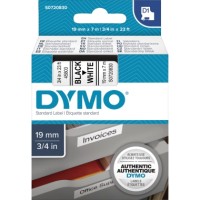 DYMO D1 - Glänzend - Schwarz auf Weiß - Rolle (1,9 cm x 7 m) 1 Kassette(n) Band