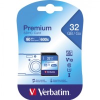 Verbatim - Flash-Speicherkarte - 32 GB - Class 10 - SDHC