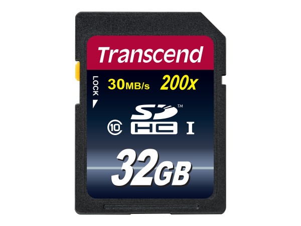 Transcend - Flash-Speicherkarte - 32 GB - Class 10 - SDHC