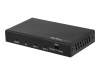 StarTech HDMI Splitter - 2-Port - 4K 60Hz - HDR - 1x2 HDMI Verteiler - Video-/Audio-Splitter - 2 x HDMI - Desktop - für P/N: ST121HD20FXA