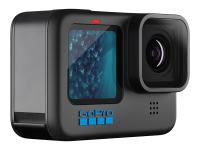 GoPro HERO11 Black - Action-Kamera - 27 MPix - 5.3K / 60 BpS - 27 MPix - Wireless LAN - Unterwasser bis zu 10 m - Schwarz