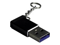 Inter-Tech - USB-Adapter - USB-C (W) zu USB Typ A (M) - USB 3.0 - Schwarz