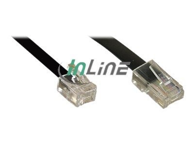 InLine - Telefon-/Netzwerkkabel - RJ-45 (M) zu RJ-11 (M) - 6 m
