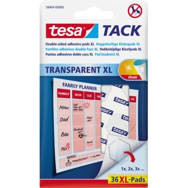 tesa Klebepad TACK XL 59404-00000 36 St./Pack.