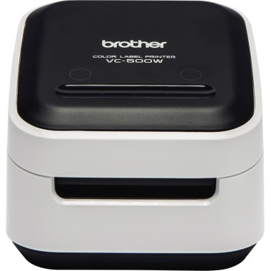 Brother VC-500W - Etikettendrucker - Farbe - Thermodirekt - Rolle (5 cm) - 313 dpi - bis zu 8 mm/Sek. (einfarbig)/ bis zu 8 mm/Sek. (Farbe) - USB 2.0, Wi-Fi(n) - Cutter