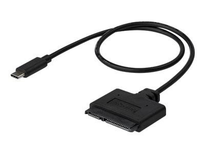 StarTech USB C auf SATA Adapter Kabel für 2,5in SSD/HDD - USB 3.1 (10Gbit/s) - Thunderbolt 3 kompatibel - SATA I/II/III (USB31CSAT3CB) - Speicher-Controller - 2.5", 3.5" (6.4 cm, 8.9 cm) - SATA 6Gb/s - 600 MBps - USB 3.1 (Gen 2)