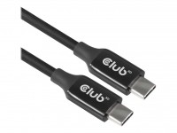 Club 3D CAC-1535 - USB-Kabel - 24 pin USB-C (M) zu 24 pin USB-C (M) - USB 3.2 Gen 2 / DisplayPort 1.4 - 20 V - 3 A - 5 m - aktiv, USB Power Delivery (3A, 60W), 8K Unterstützung, bi-direktional