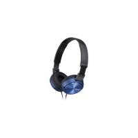 Sony MDR-ZX310 - Kopfhörer - ohrumschließend - kabelgebunden - 3,5 mm Stecker - Blau