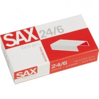 SAX Heftklammern 1-246-00 24/6 SAX verzinkt