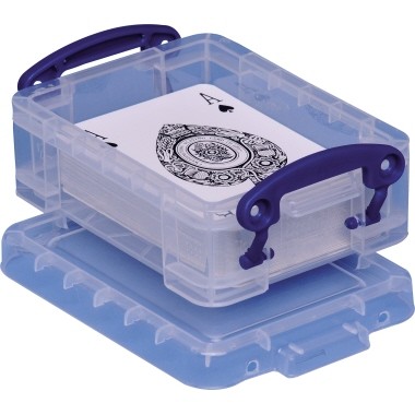 Really Useful Box Aufbewahrungsbox 0.2C 12x4,5x8,5cm 0,2l transparent