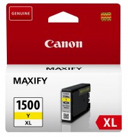 Canon PGI-1500XL Y - 12 ml - Hohe Ergiebigkeit - Gelb - Original - Tintenbehälter - für MAXIFY MB2050, MB2150, MB2155, MB2350, MB2750, MB2755