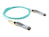 LevelOne - 100GBase-AOC Direktanschlusskabel - QSFP28 zu SFP28 - 3 m - Glasfaser - IEEE 802.3bm - Active Optical Cable (AOC)