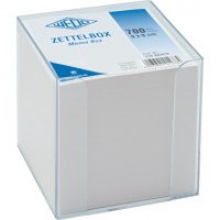 WEDO Zettelbox 270265016 95x95mm gefüllt tr