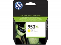 HP 953XL - 20 ml - Hohe Ergiebigkeit - Gelb - Original - Tintenpatrone - für Officejet Pro 77XX, 82XX, 87XX