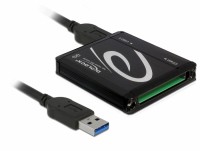 DeLOCK Card Reader USB 3.0 > CFast - Kartenleser (CFast Card Typ I, CFast Card Typ II) - USB 3.0