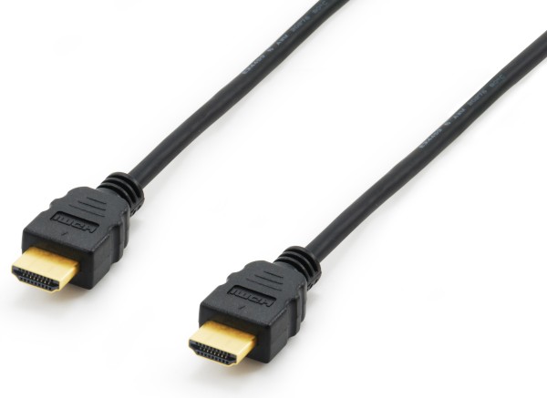 equip High Speed - HDMI mit Ethernetkabel - HDMI (M) bis HDMI (M) - 3 m - Schwarz
