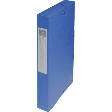 Exacompta Heftbox Exabox 50402E DIN A4 40mm Karton blau