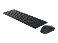 Dell Pro KM5221W - Tastatur-und-Maus-Set - kabellos - 2.4 GHz - QWERTZ - Deutsch - Schwarz - für Latitude 3420, 5421, 5521; XPS 15 9510