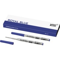 Montblanc Kugelschreibermine Royal Blue 128215 B bl 2St.